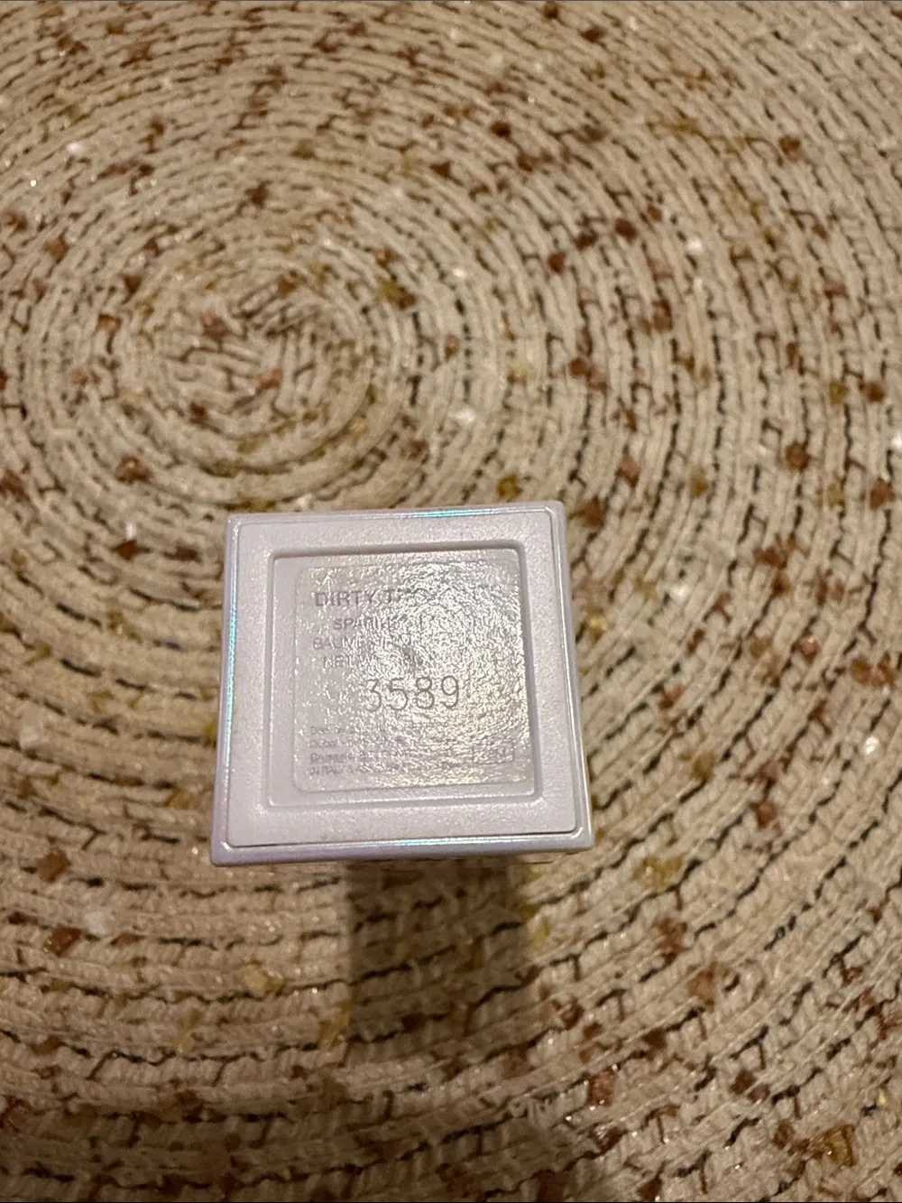 Huda beauty sparkly lip balm